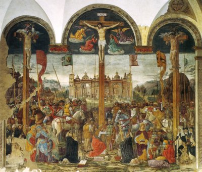 Montorfano, Kreuzigung von Leonardo da Vinci